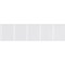 Ekena Millwork Set of Five Panels for 94 1/2"W x 24 1/4"H Framed Beadboard Fretwork Wainscot Wall Paneling WPKP12X01X15FBD - alternate 4